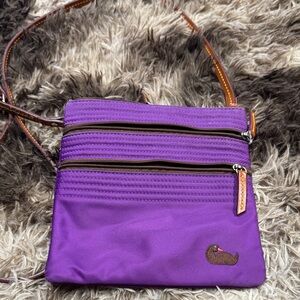 Purple Dooney & Bourke Crossbody Bag (New, No tags)